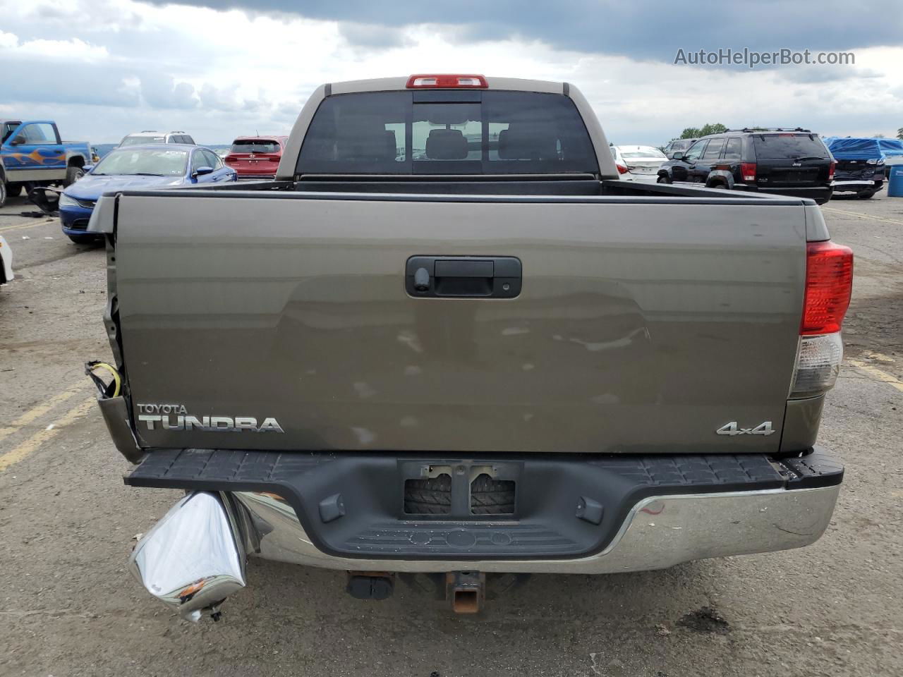 2012 Toyota Tundra Double Cab Sr5 Tan vin: 5TFUM5F14CX028317