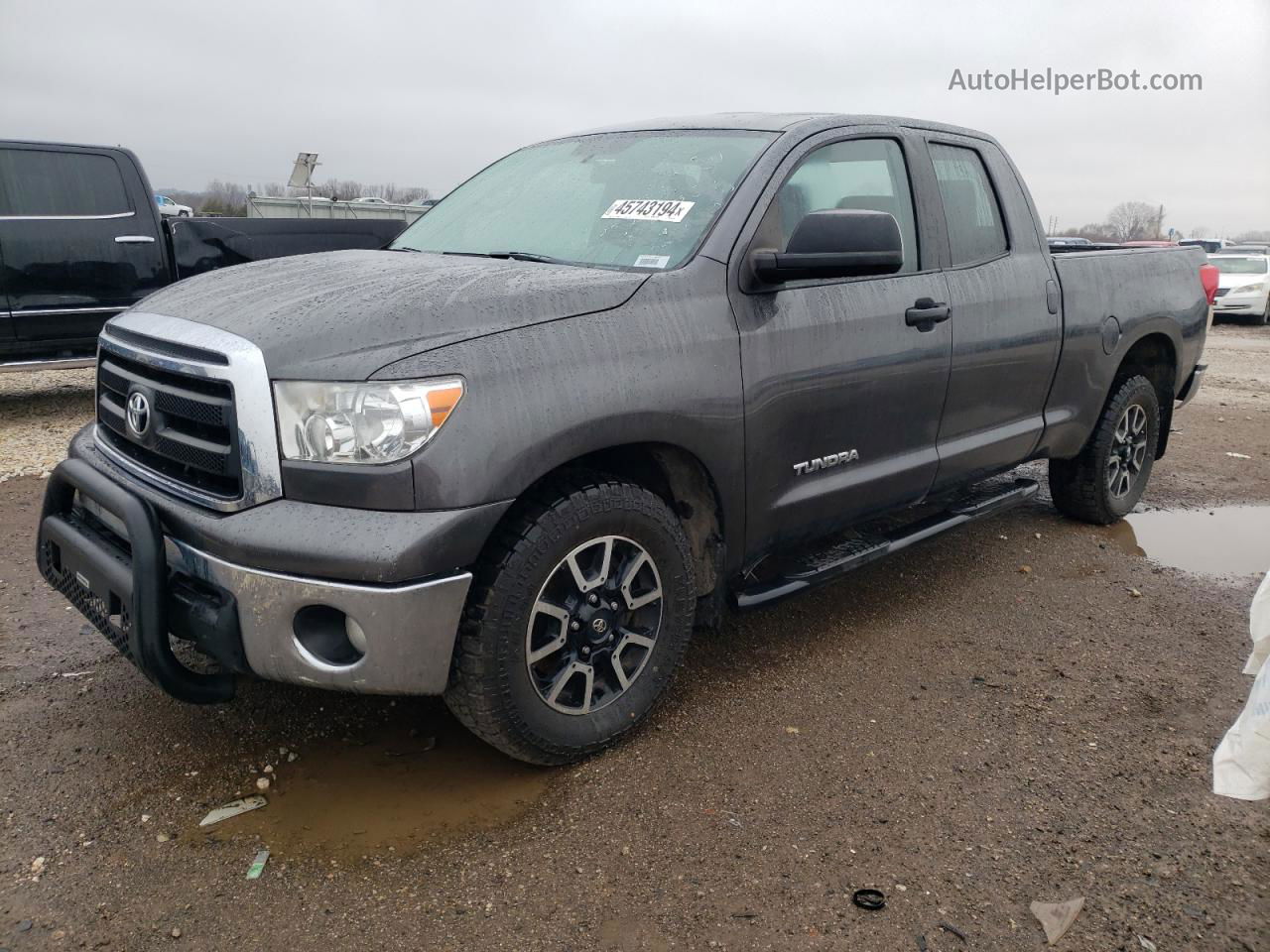 2012 Toyota Tundra Double Cab Sr5 Gray vin: 5TFUM5F14CX029516