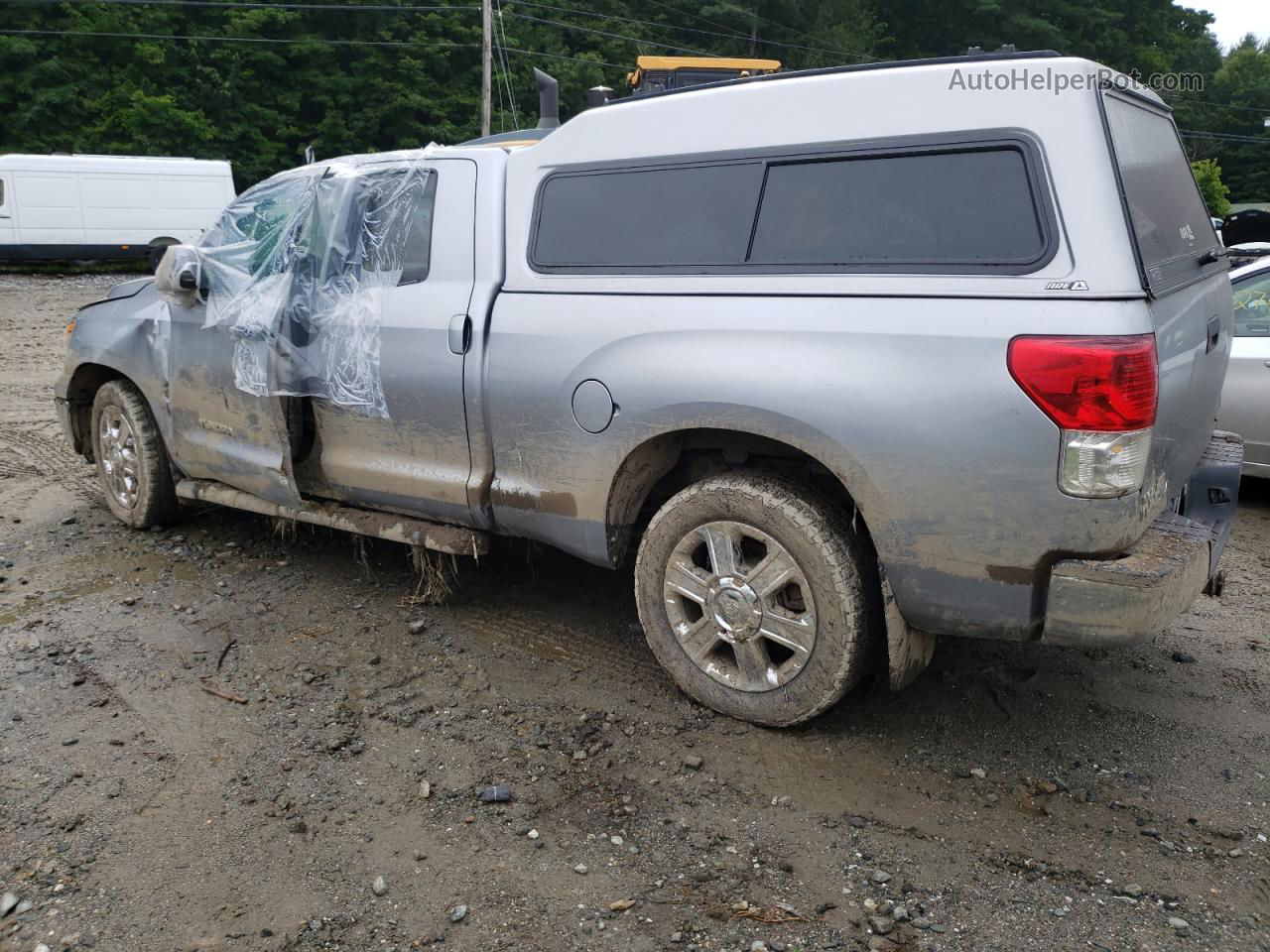 2012 Toyota Tundra Double Cab Sr5 Silver vin: 5TFUM5F14CX037017