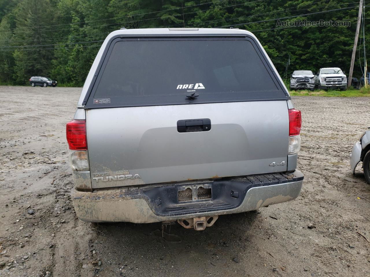 2012 Toyota Tundra Double Cab Sr5 Silver vin: 5TFUM5F14CX037017