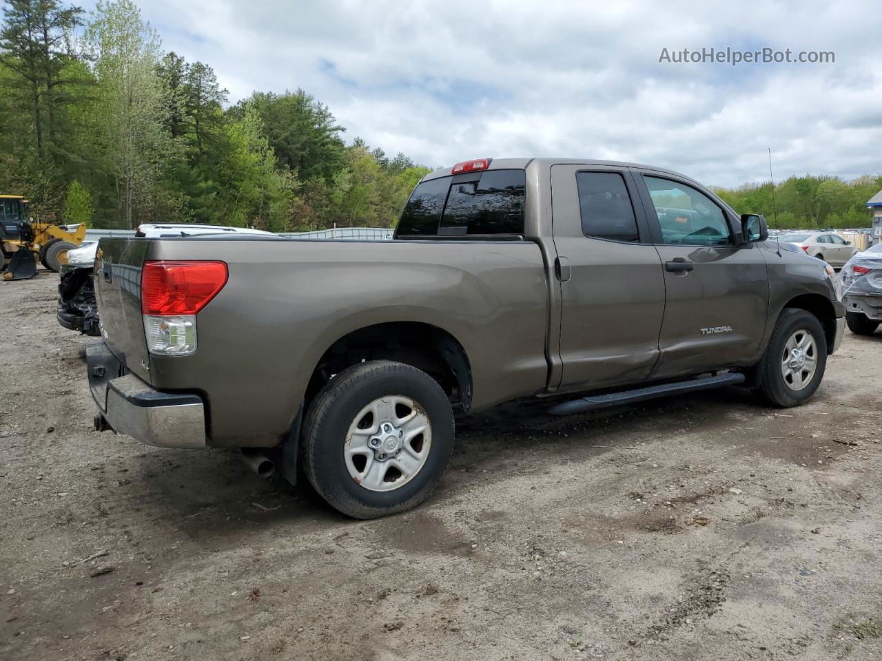 2012 Toyota Tundra Double Cab Sr5 Серый vin: 5TFUM5F15CX027628