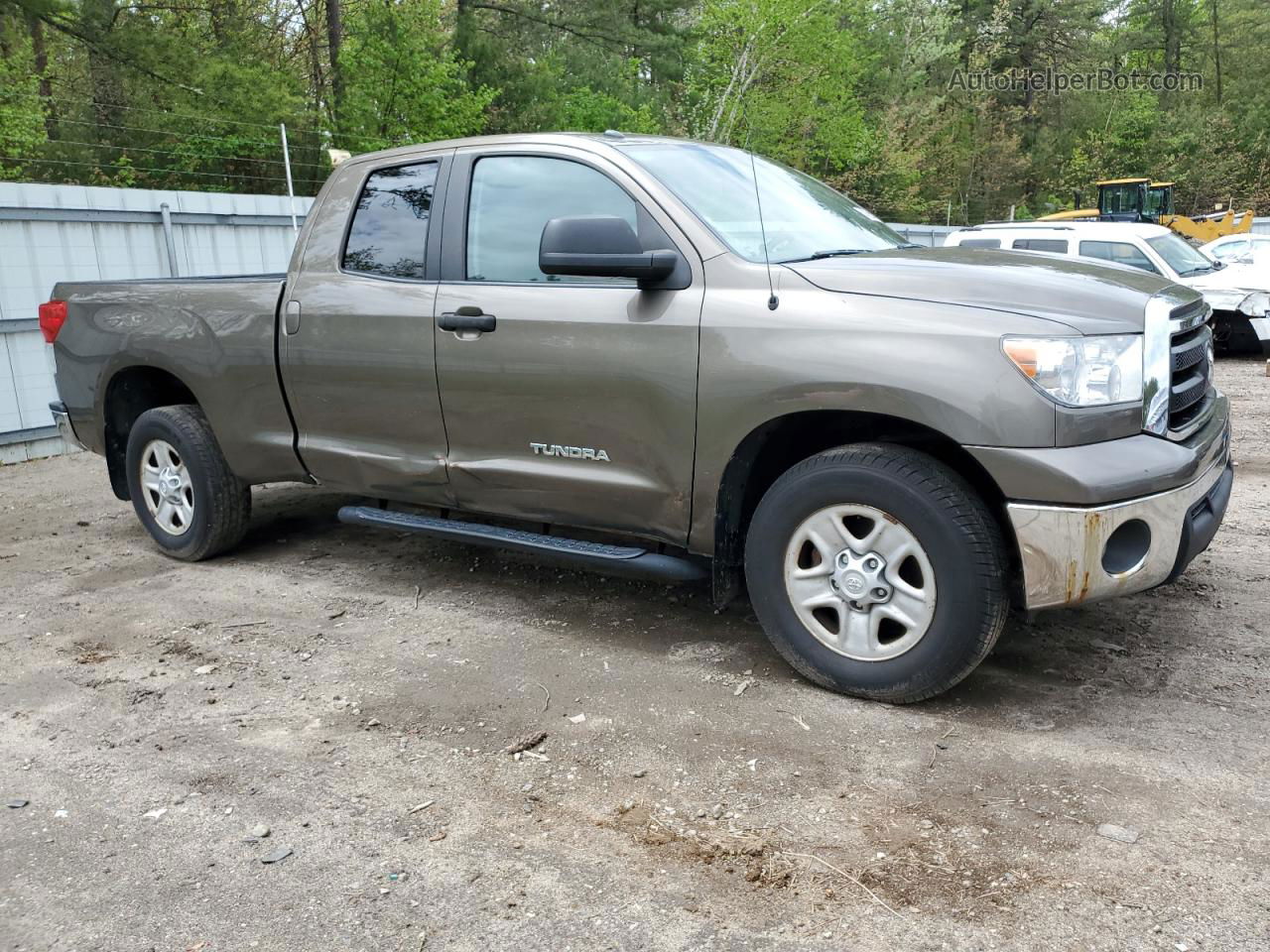 2012 Toyota Tundra Double Cab Sr5 Серый vin: 5TFUM5F15CX027628