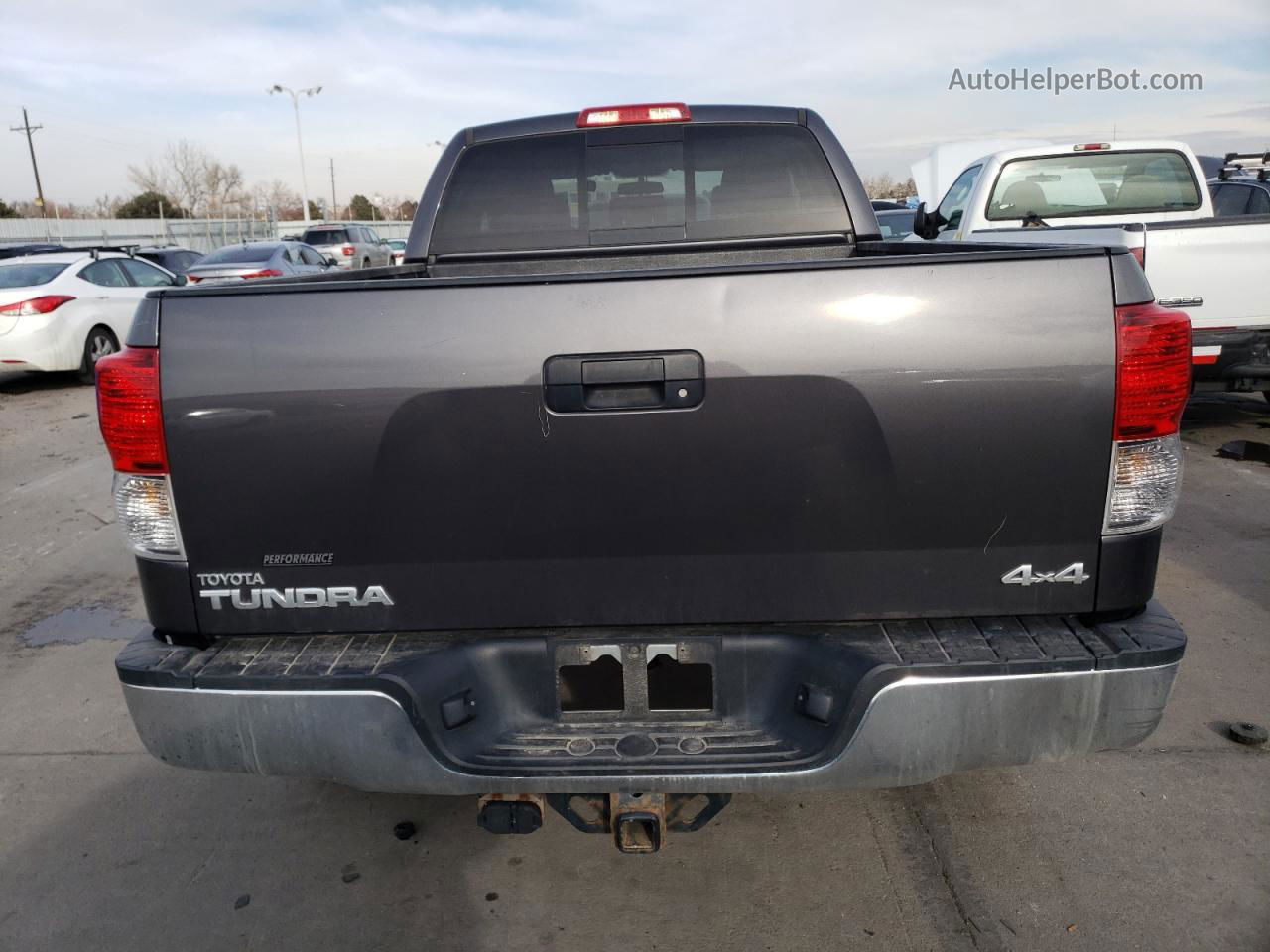 2012 Toyota Tundra Double Cab Sr5 Gray vin: 5TFUM5F18CX035903