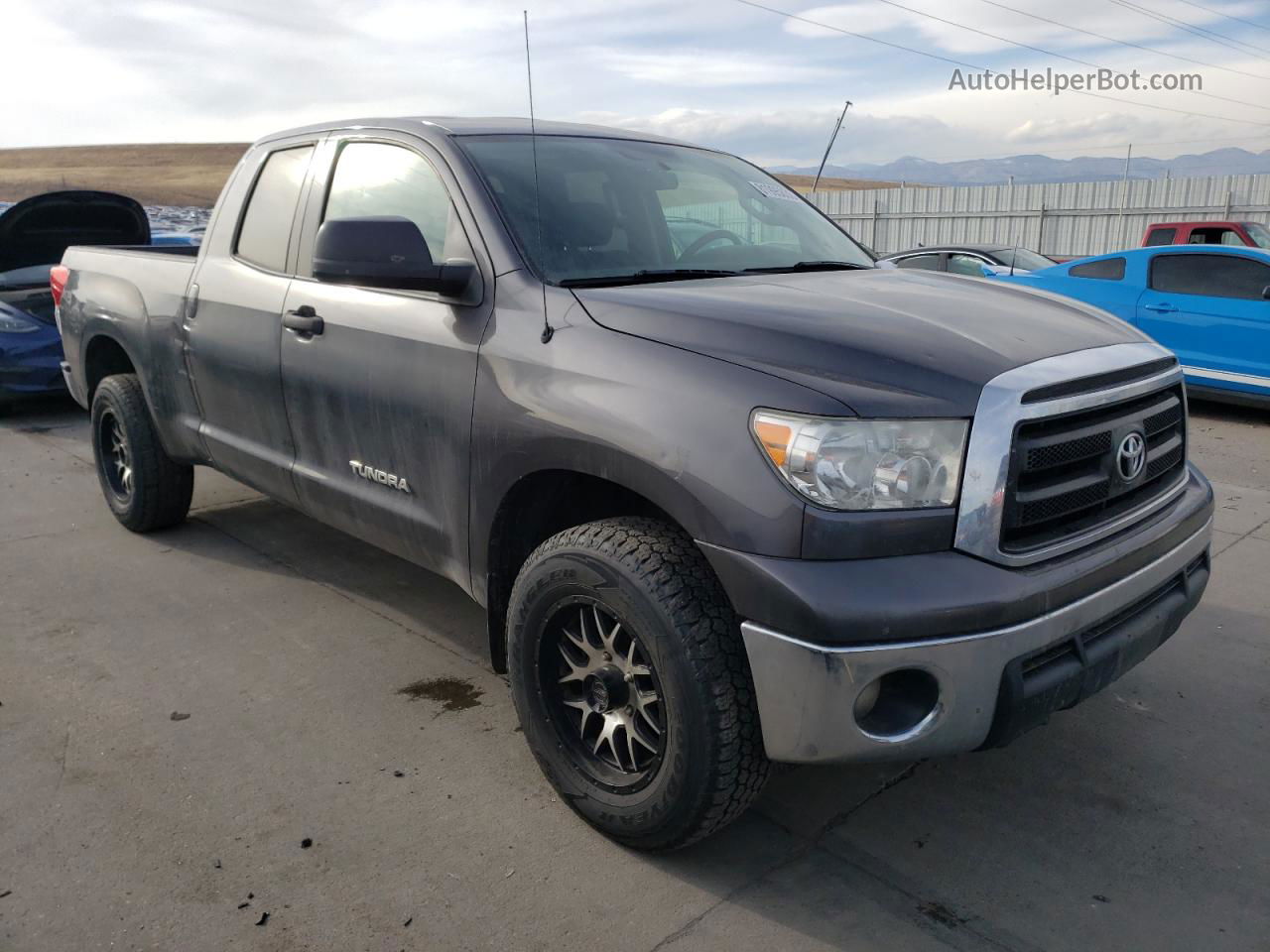 2012 Toyota Tundra Double Cab Sr5 Gray vin: 5TFUM5F18CX035903