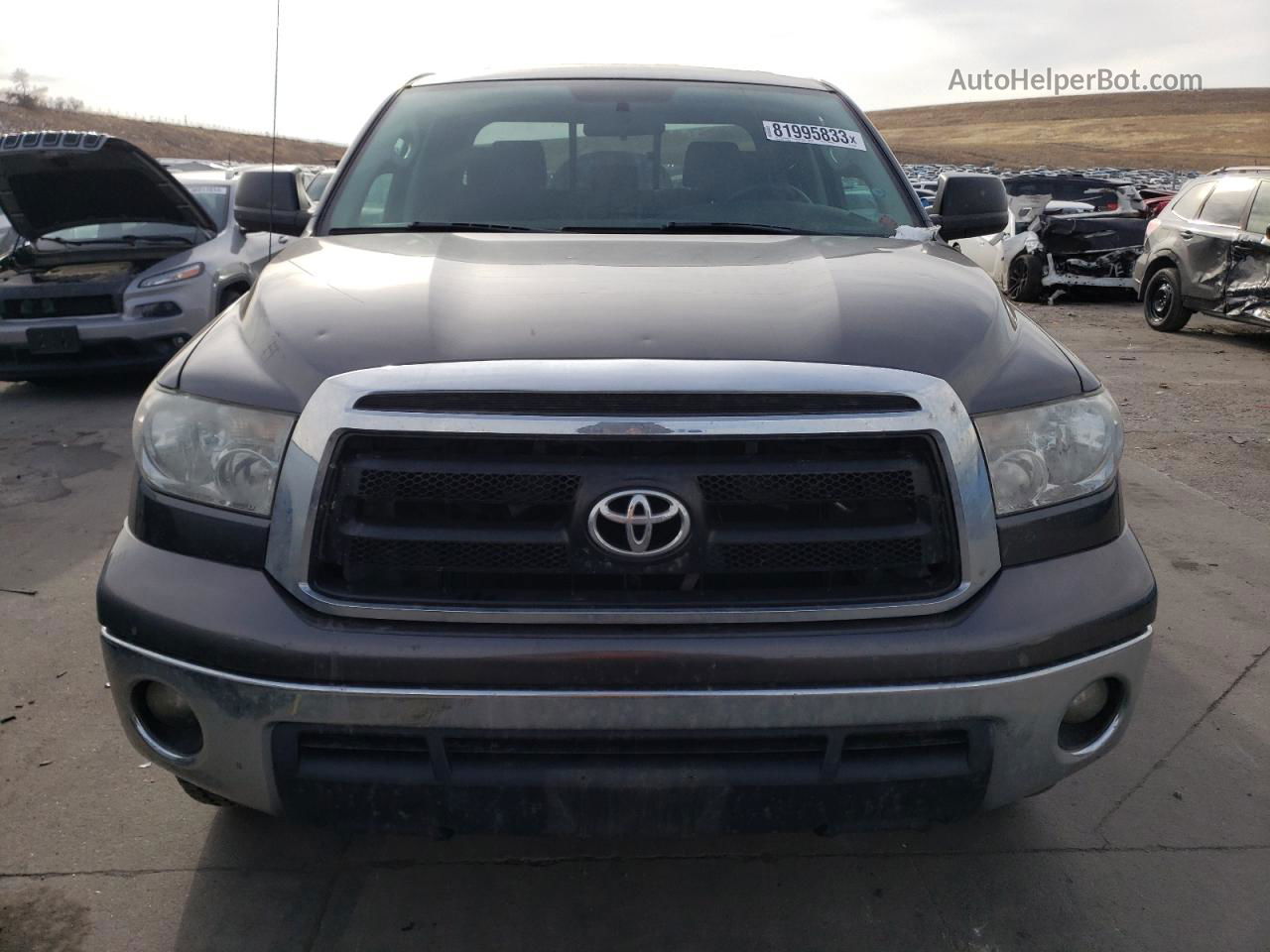 2012 Toyota Tundra Double Cab Sr5 Gray vin: 5TFUM5F18CX035903