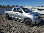 2012 Toyota Tundra Double Cab Sr5 Silver vin: 5TFUM5F1XCX035840