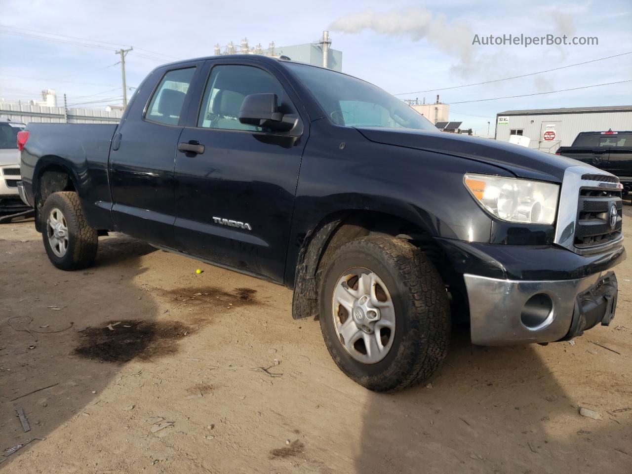 2012 Toyota Tundra Double Cab Sr5 Black vin: 5TFUM5F1XCX038477