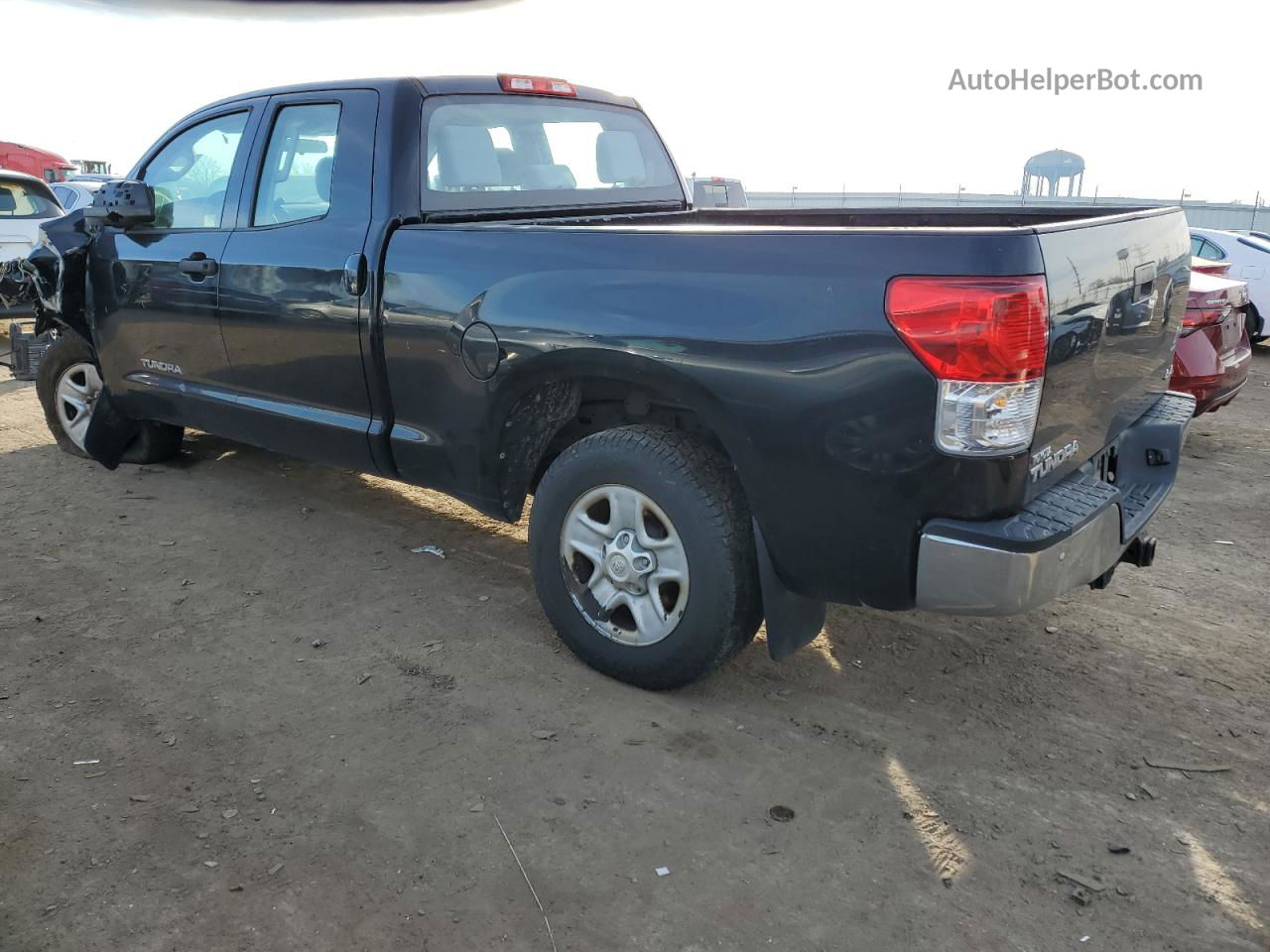 2012 Toyota Tundra Double Cab Sr5 Black vin: 5TFUM5F1XCX038477