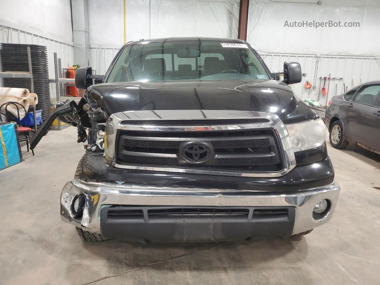 2012 Toyota Tundra Double Cab Sr5 Black vin: 5TFUW5F10CX219601