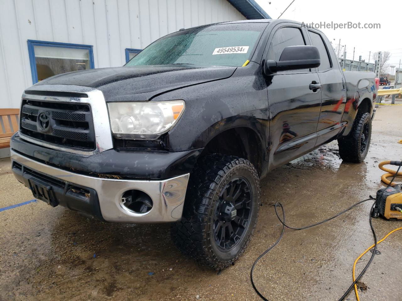 2012 Toyota Tundra Double Cab Sr5 Черный vin: 5TFUW5F11CX228596