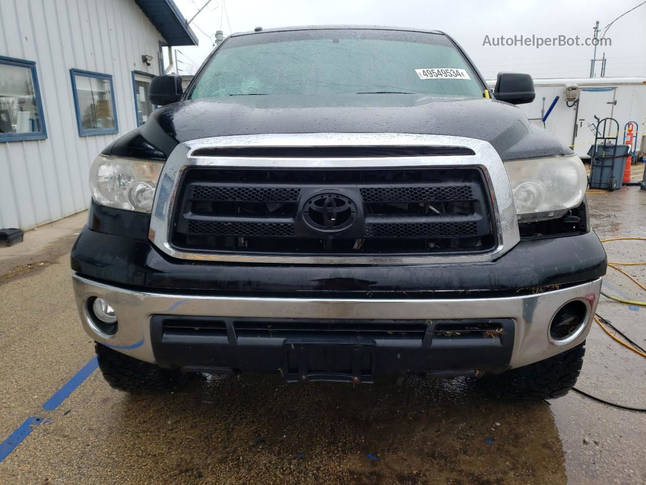 2012 Toyota Tundra Double Cab Sr5 Black vin: 5TFUW5F11CX228596