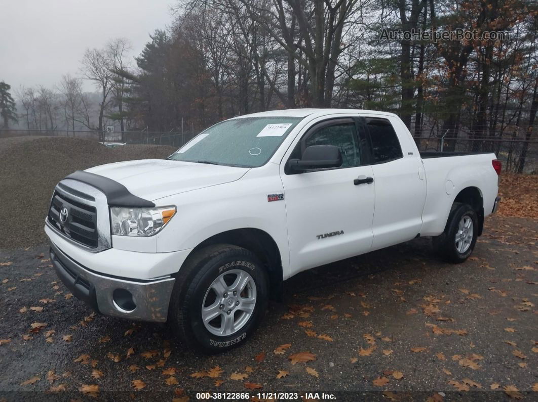 2012 Toyota Tundra Grade 5.7l V8 White vin: 5TFUW5F12CX268217