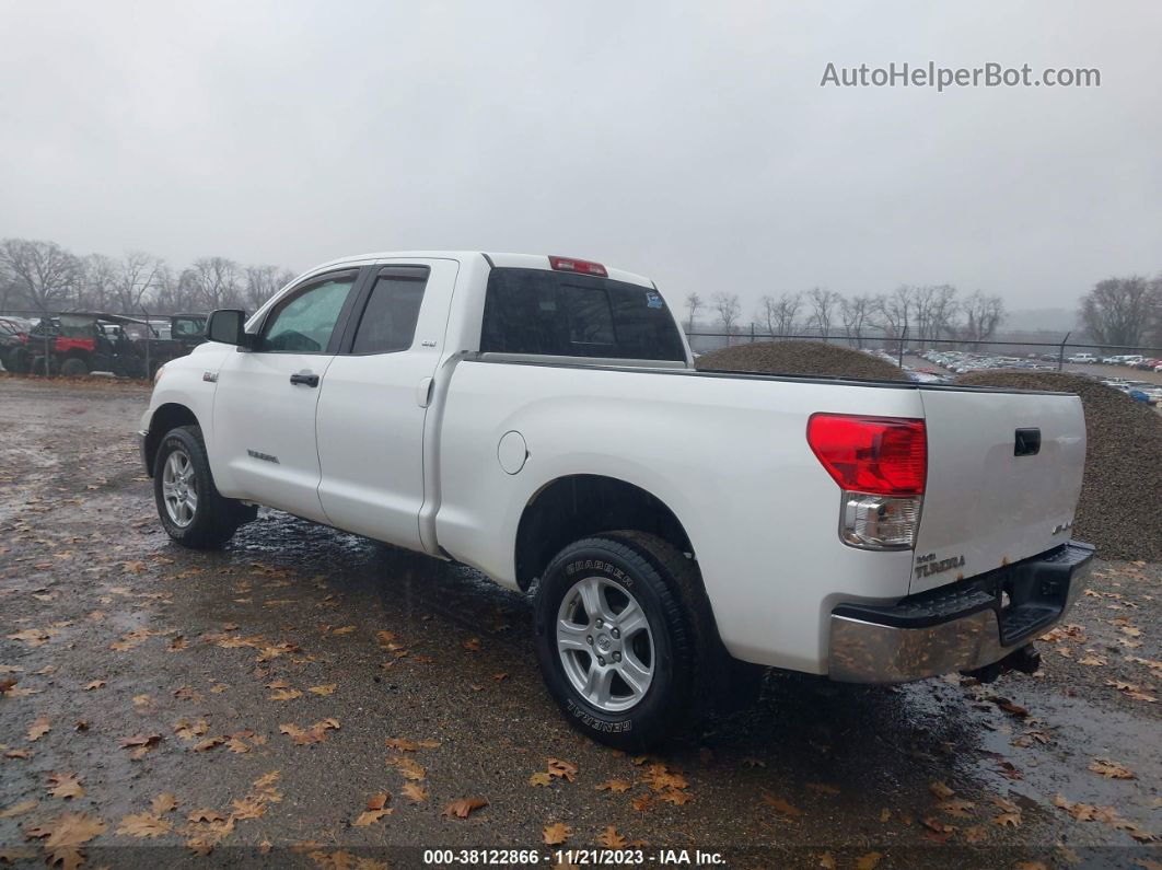 2012 Toyota Tundra Grade 5.7l V8 White vin: 5TFUW5F12CX268217