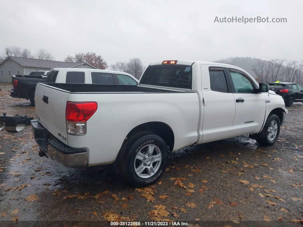 2012 Toyota Tundra Grade 5.7l V8 White vin: 5TFUW5F12CX268217