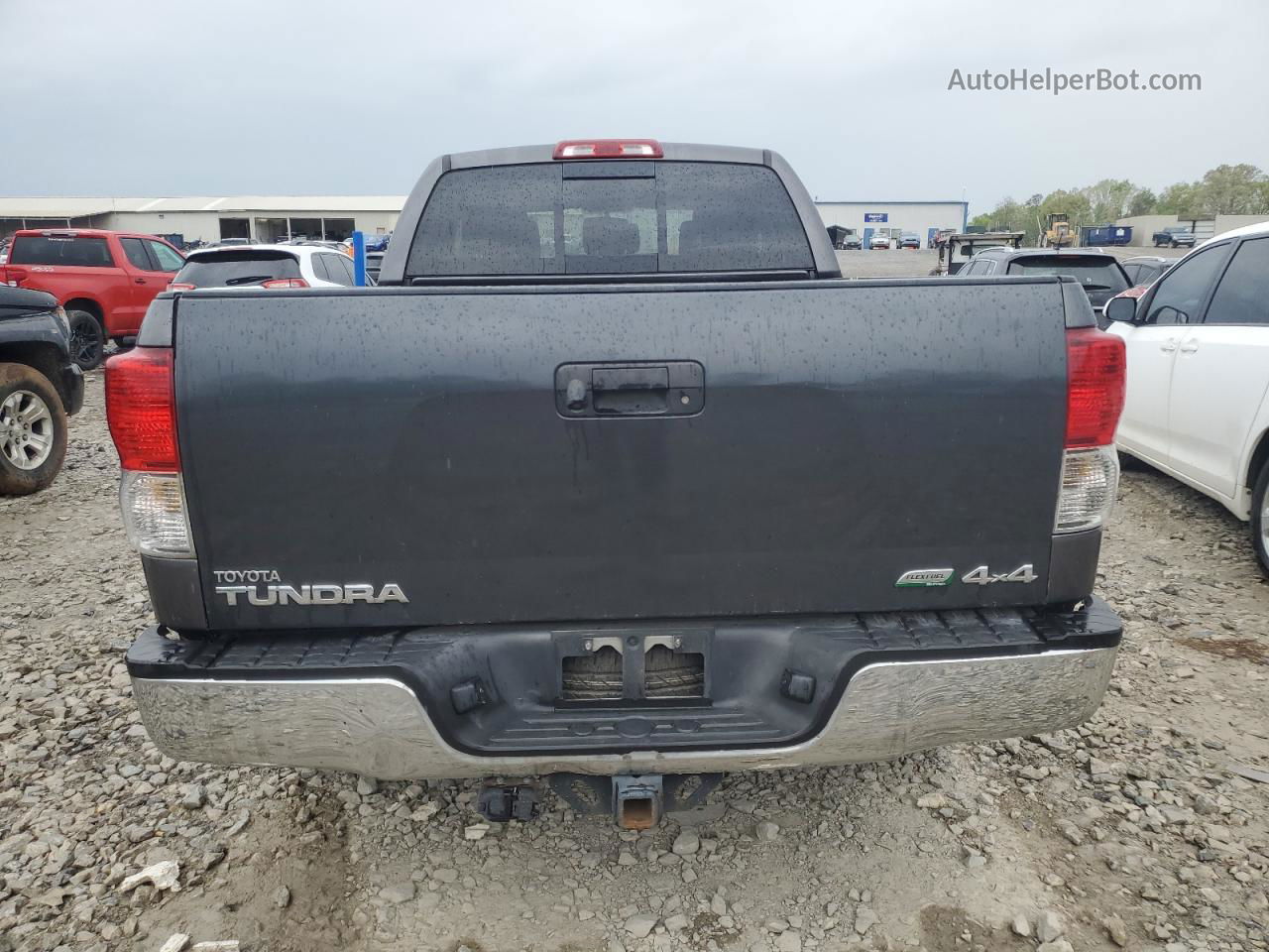 2012 Toyota Tundra Double Cab Sr5 Black vin: 5TFUW5F13CX216448