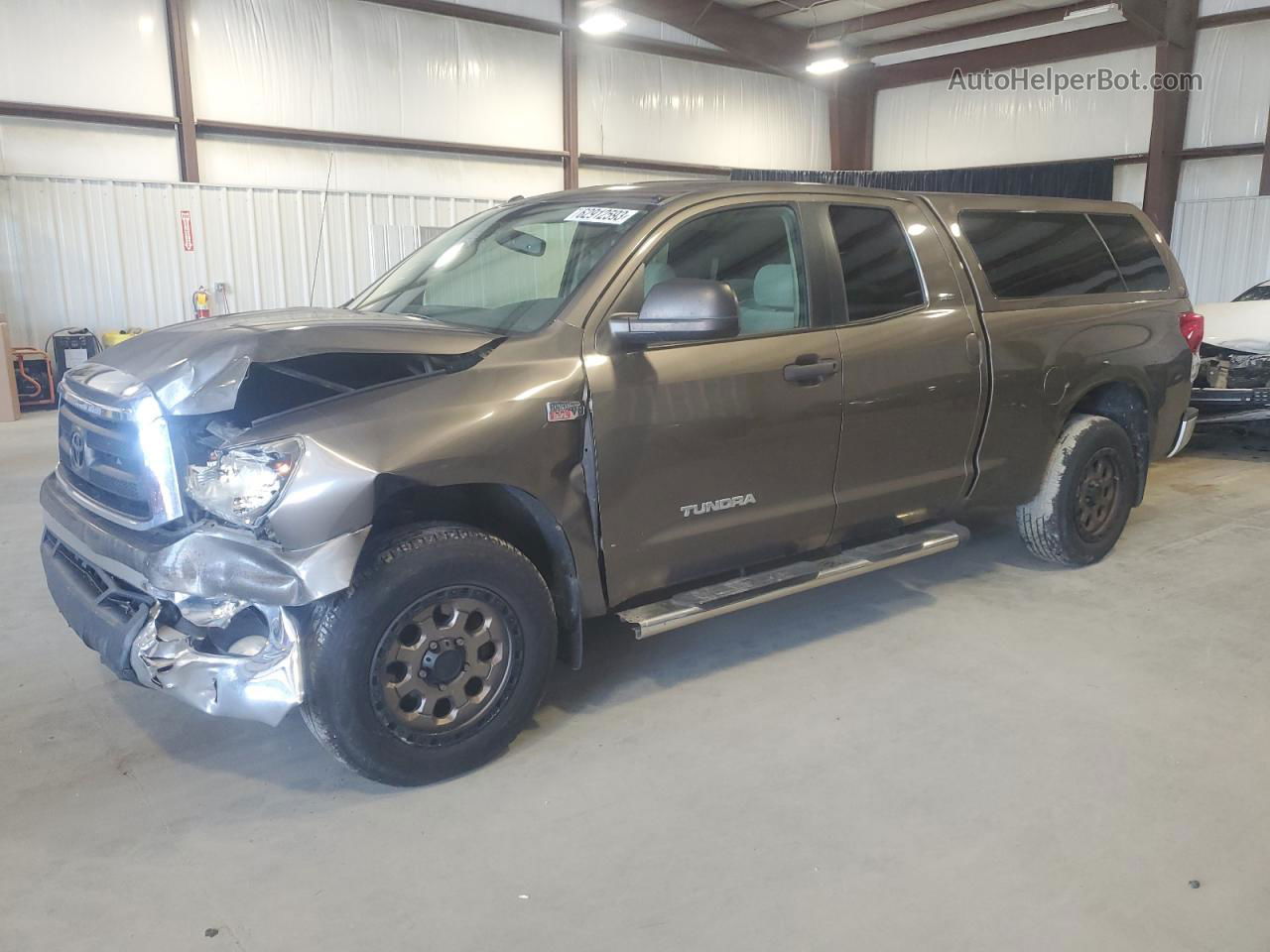 2012 Toyota Tundra Double Cab Sr5 Brown vin: 5TFUW5F14CX235736