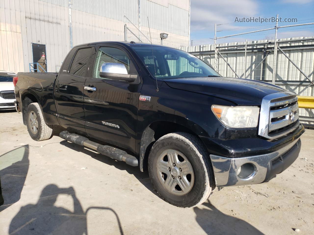 2012 Toyota Tundra Double Cab Sr5 Black vin: 5TFUW5F15CX229878