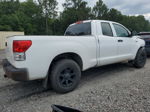 2012 Toyota Tundra Double Cab Sr5 White vin: 5TFUW5F1XCX227320