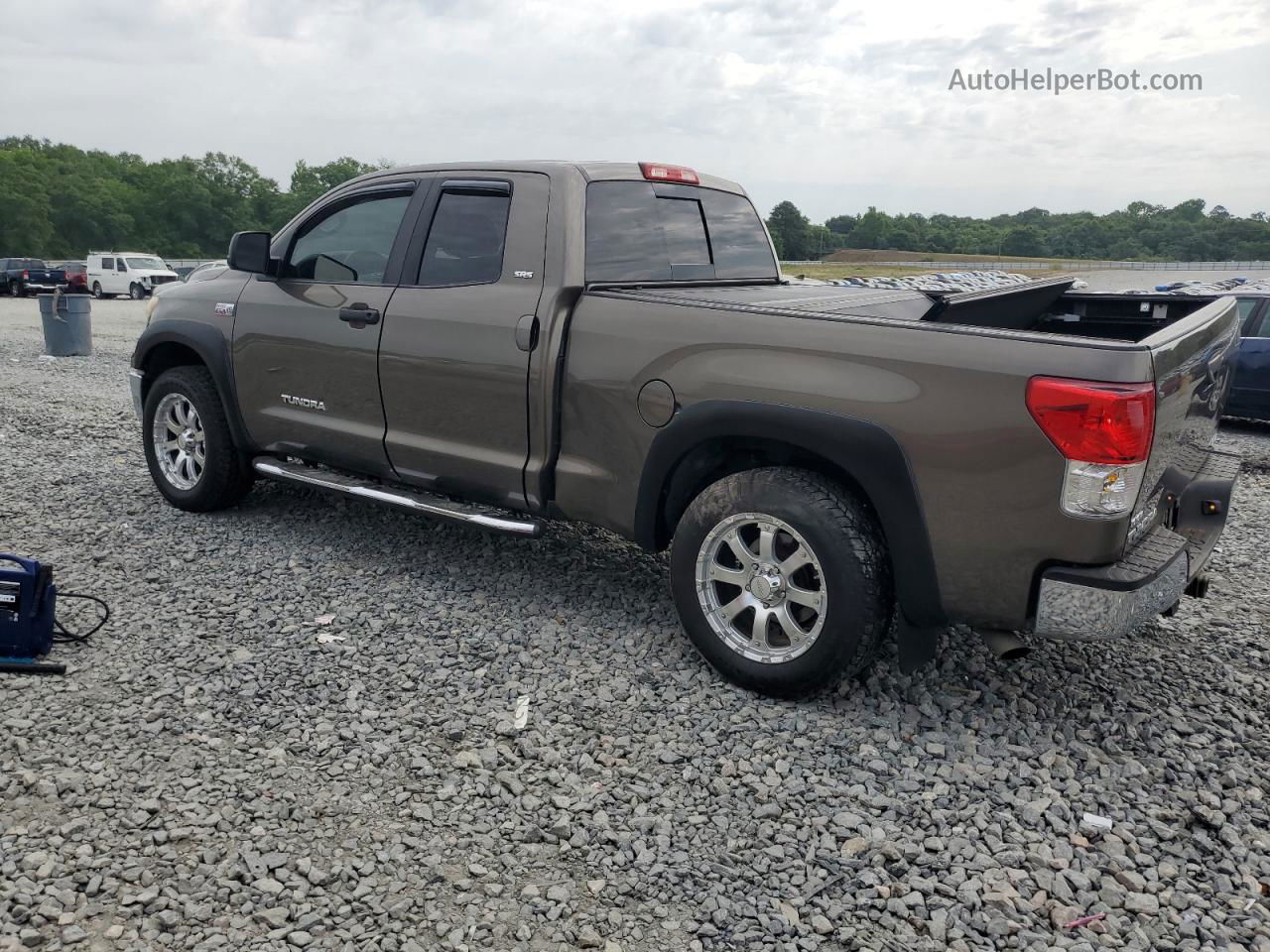 2012 Toyota Tundra Double Cab Sr5 Brown vin: 5TFUW5F1XCX265825