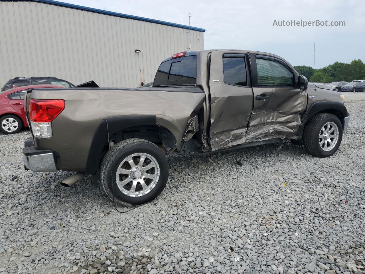 2012 Toyota Tundra Double Cab Sr5 Brown vin: 5TFUW5F1XCX265825