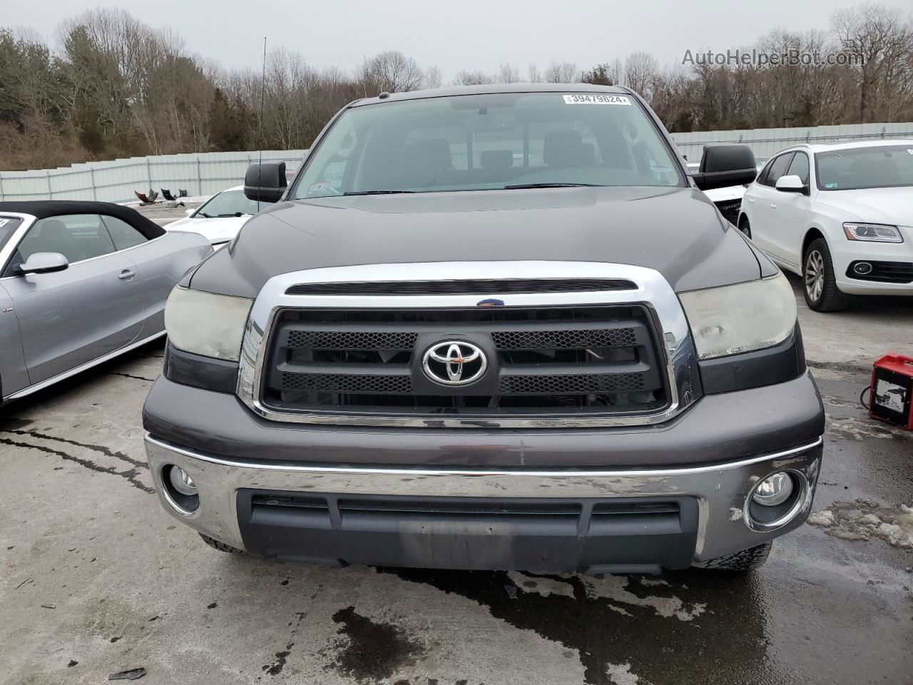 2012 Toyota Tundra Double Cab Sr5 Gray vin: 5TFUY5F10CX261230