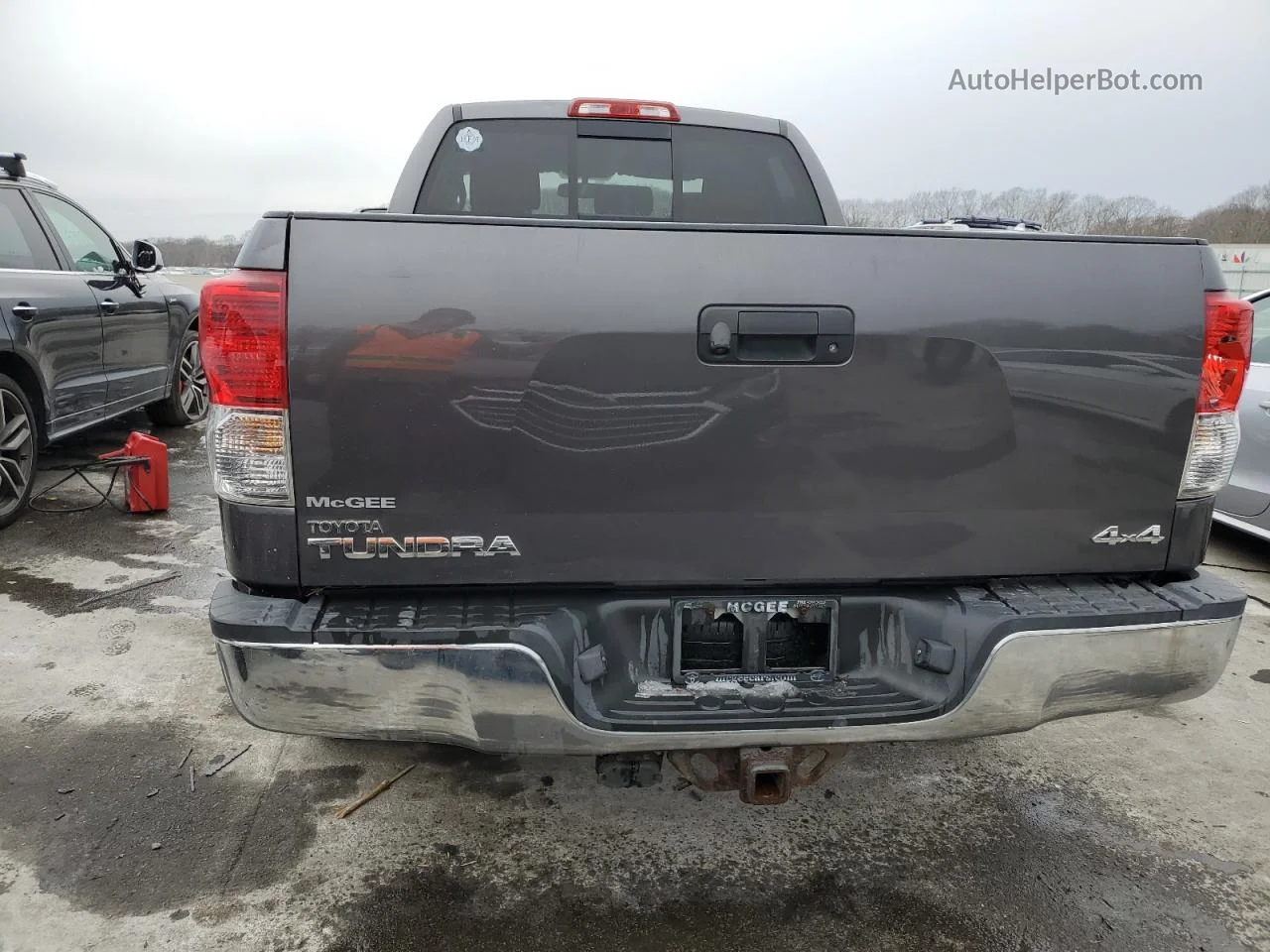 2012 Toyota Tundra Double Cab Sr5 Gray vin: 5TFUY5F10CX261230