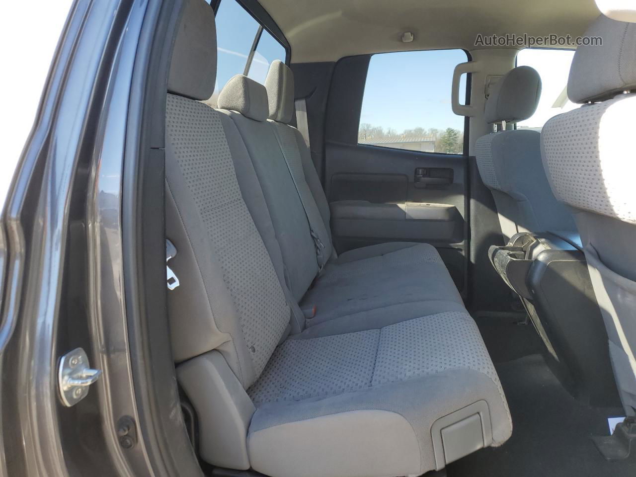 2012 Toyota Tundra Double Cab Sr5 Gray vin: 5TFUY5F13CX234054