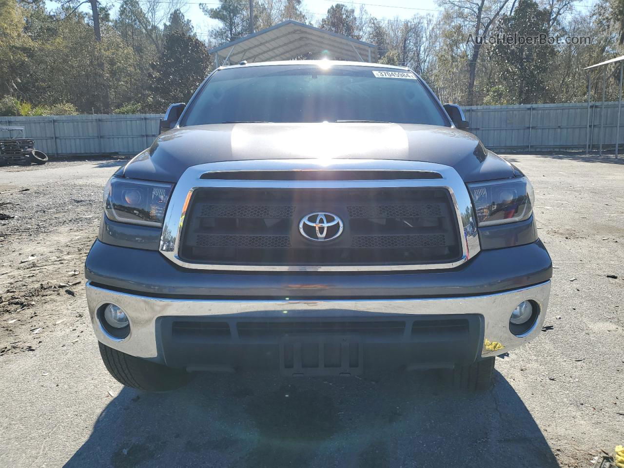 2012 Toyota Tundra Double Cab Sr5 Gray vin: 5TFUY5F13CX265983