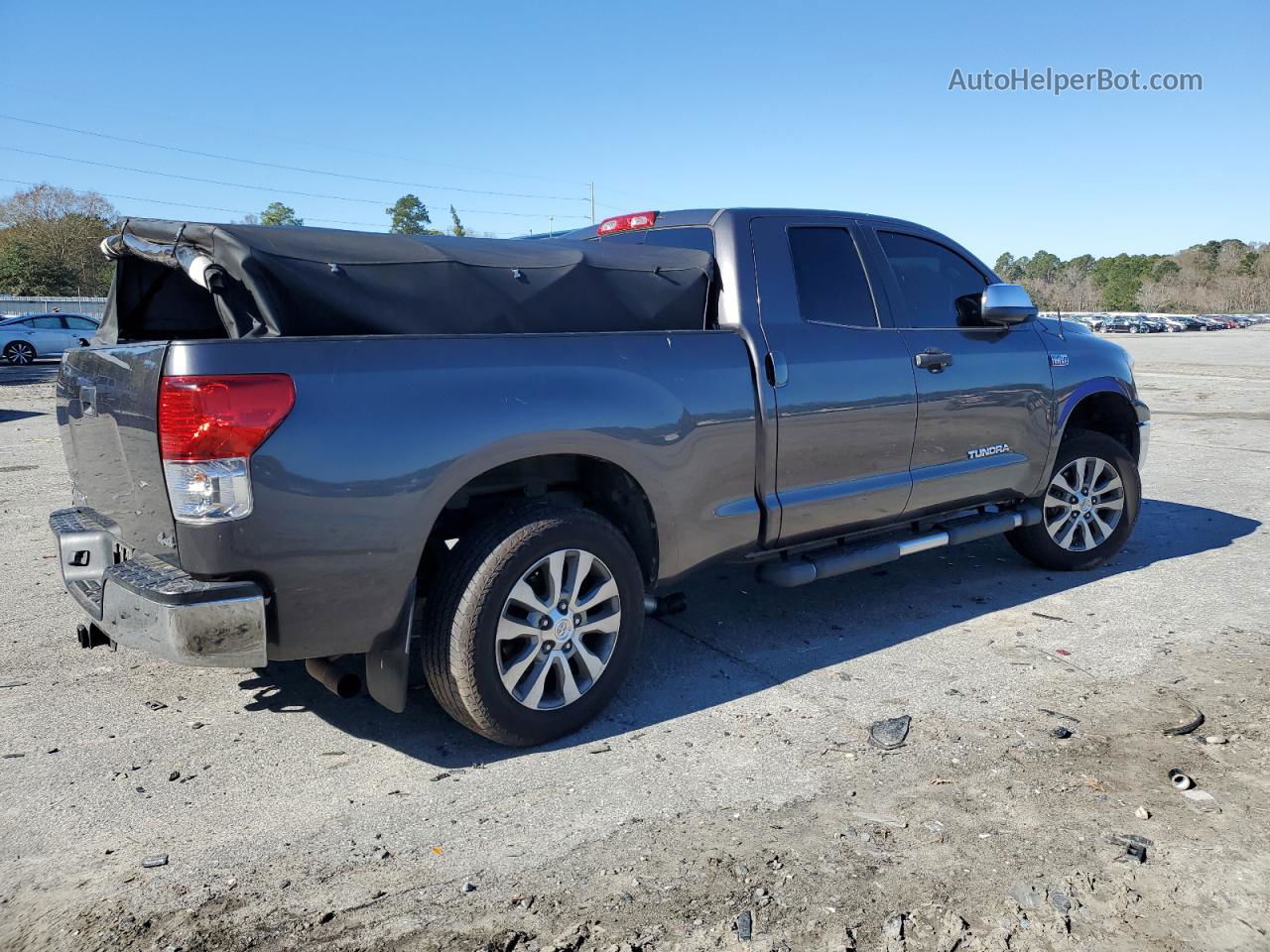 2012 Toyota Tundra Double Cab Sr5 Gray vin: 5TFUY5F13CX265983