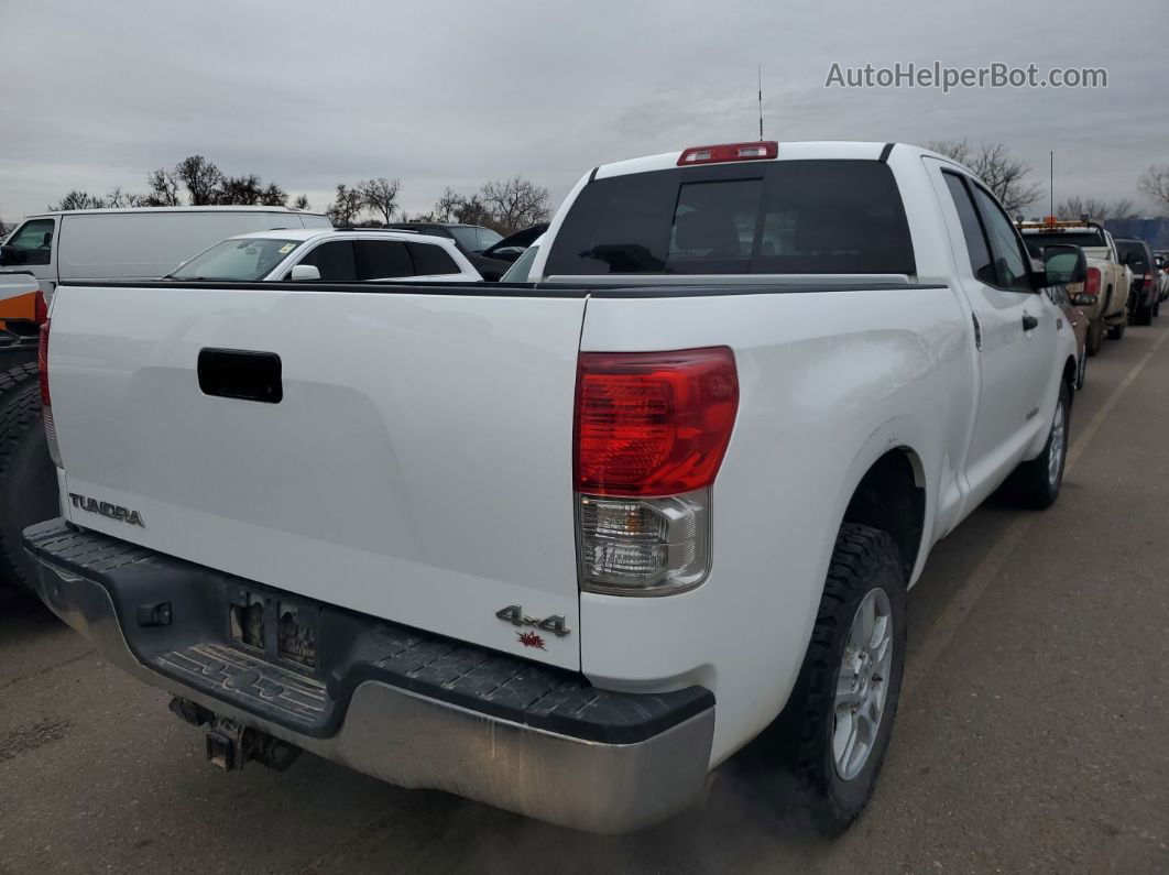 2012 Toyota Tundra Grade 5.7l V8 White vin: 5TFUY5F14CX236444