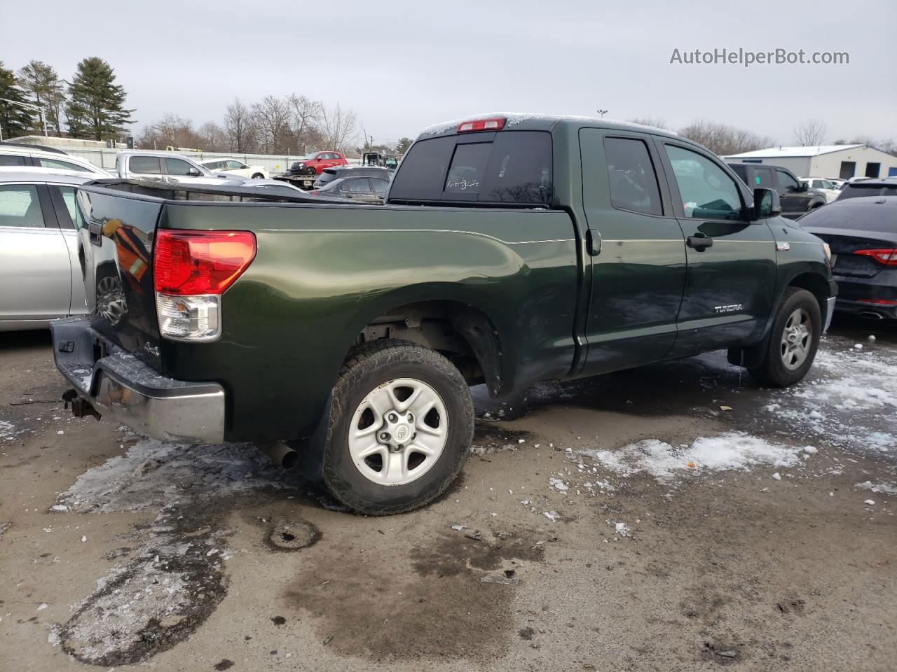 2012 Toyota Tundra Double Cab Sr5 Green vin: 5TFUY5F15CX235903