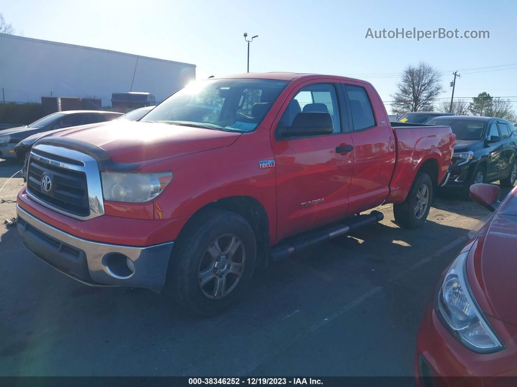 2012 Toyota Tundra Grade 5.7l V8 Red vin: 5TFUY5F18CX241744