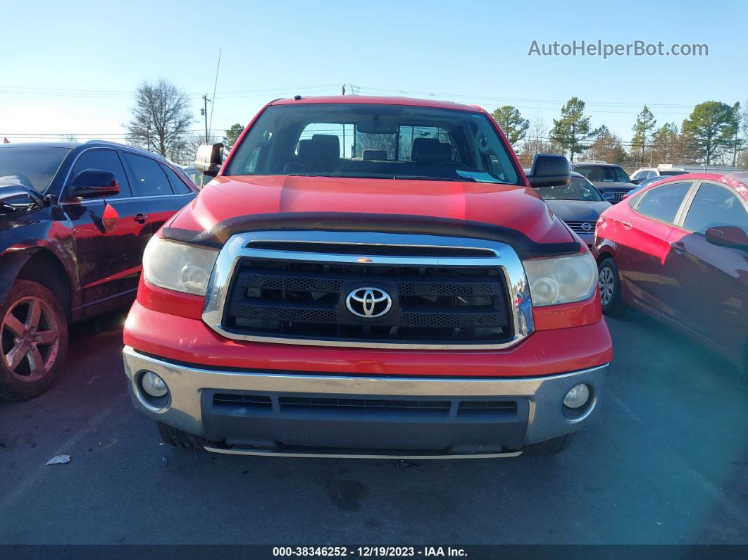 2012 Toyota Tundra Grade 5.7l V8 Red vin: 5TFUY5F18CX241744