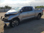 2012 Toyota Tundra Double Cab Sr5 Silver vin: 5TFUY5F1XCX232897