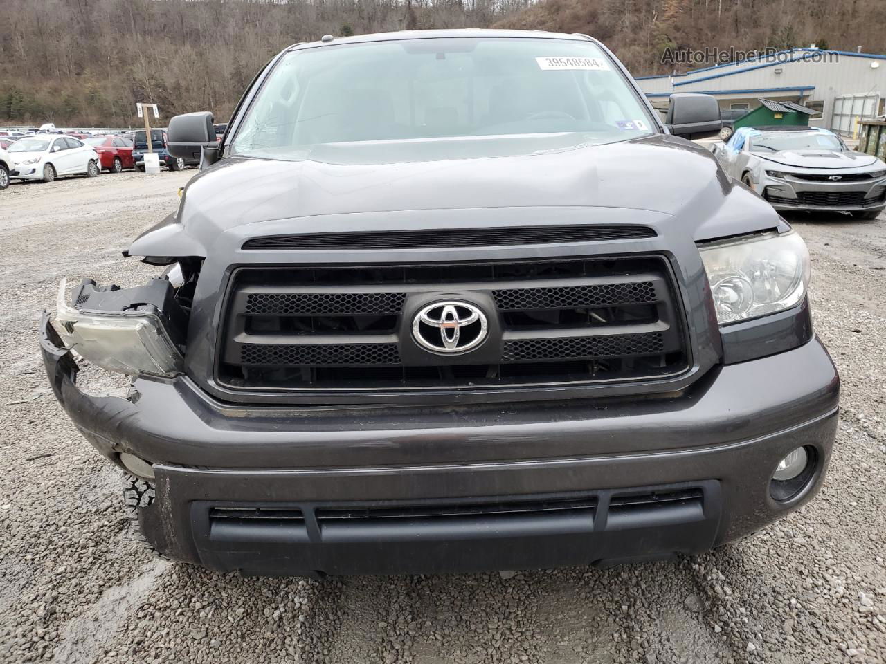 2012 Toyota Tundra Double Cab Sr5 Gray vin: 5TFUY5F1XCX235802