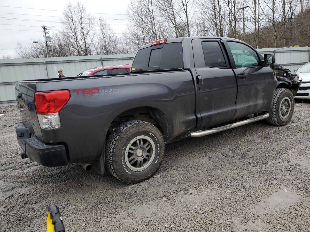 2012 Toyota Tundra Double Cab Sr5 Gray vin: 5TFUY5F1XCX235802