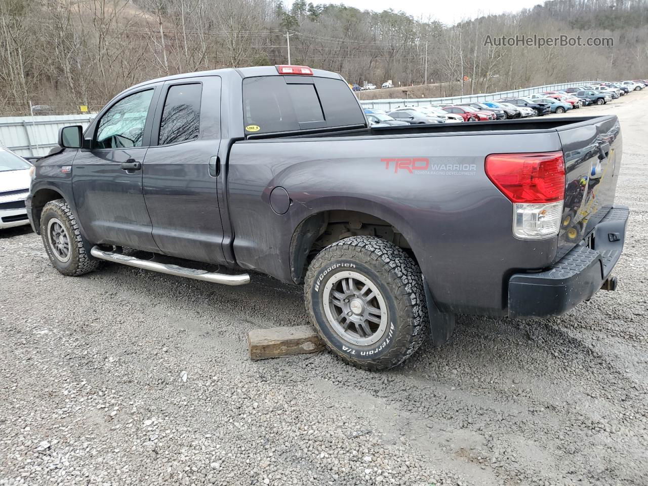 2012 Toyota Tundra Double Cab Sr5 Серый vin: 5TFUY5F1XCX235802