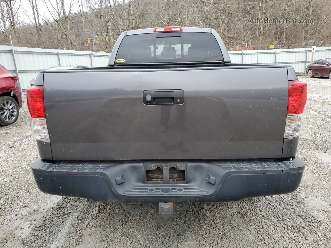 2012 Toyota Tundra Double Cab Sr5 Gray vin: 5TFUY5F1XCX235802