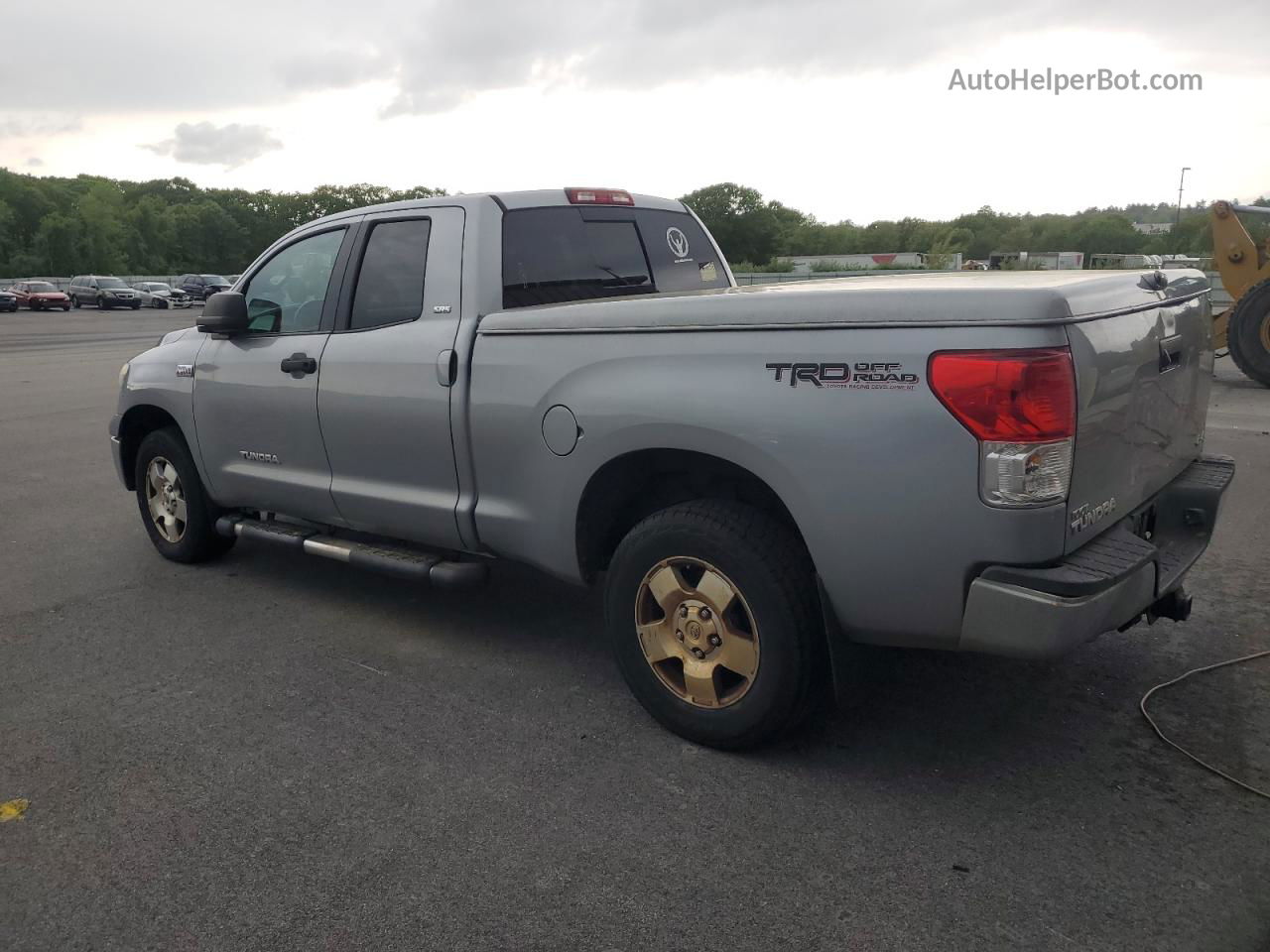 2012 Toyota Tundra Double Cab Sr5 Silver vin: 5TFUY5F1XCX268475