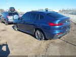 2021 Bmw X4 Xdrive30i Blue vin: 5UX2V1C01M9E13592