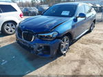 2021 Bmw X4 Xdrive30i Синий vin: 5UX2V1C01M9E13592