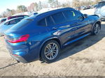 2021 Bmw X4 Xdrive30i Синий vin: 5UX2V1C01M9E13592