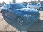 2021 Bmw X4 Xdrive30i Blue vin: 5UX2V1C01M9E13592