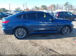 2021 Bmw X4 Xdrive30i Синий vin: 5UX2V1C01M9E13592