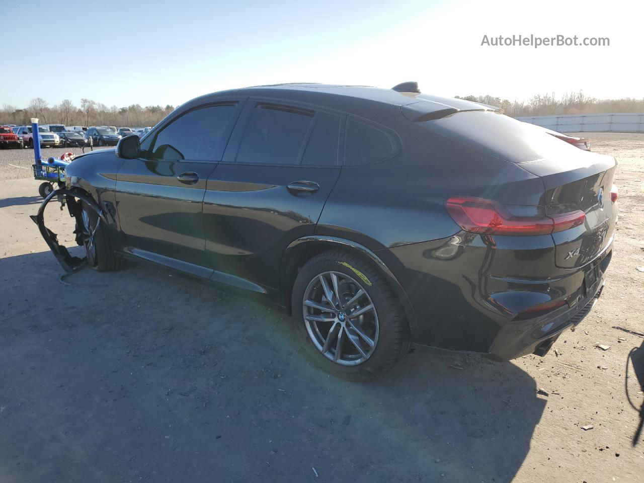 2021 Bmw X4 Xdrive30i Black vin: 5UX2V1C01M9E72724