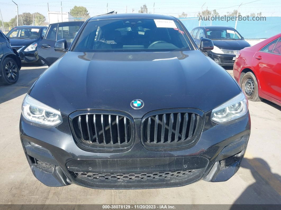 2021 Bmw X4 Xdrive30i Black vin: 5UX2V1C01M9F00571