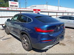 2021 Bmw X4  Xdrive30i Blue vin: 5UX2V1C01M9G92249