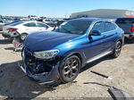 2021 Bmw X4  Xdrive30i Синий vin: 5UX2V1C01M9G92249