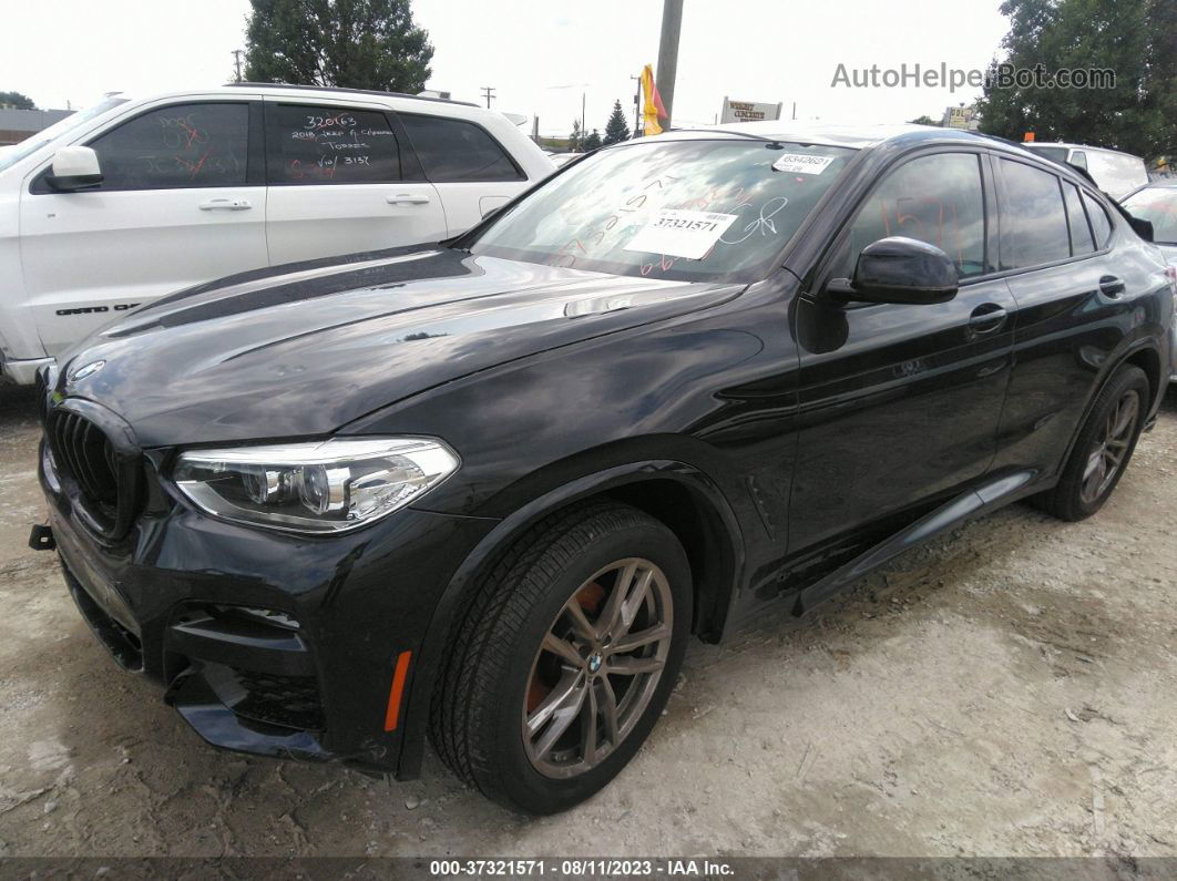 2021 Bmw X4 Xdrive30i Black vin: 5UX2V1C02M9E53549