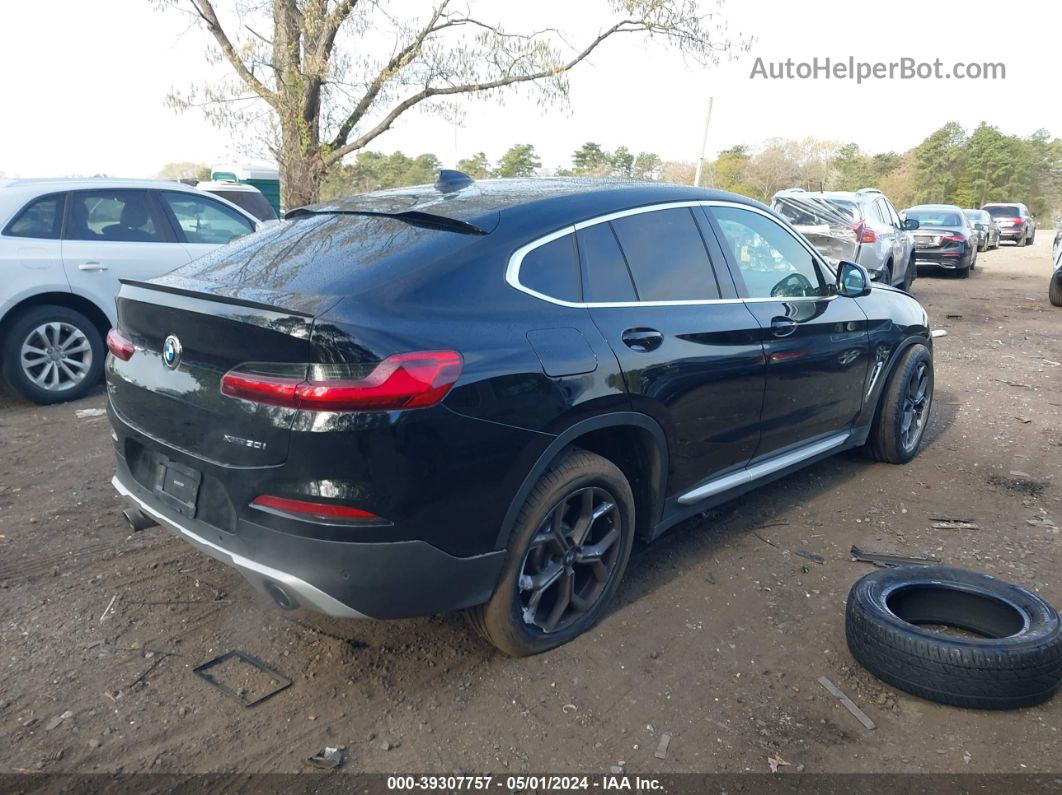 2021 Bmw X4 Xdrive30i Black vin: 5UX2V1C02M9E92271